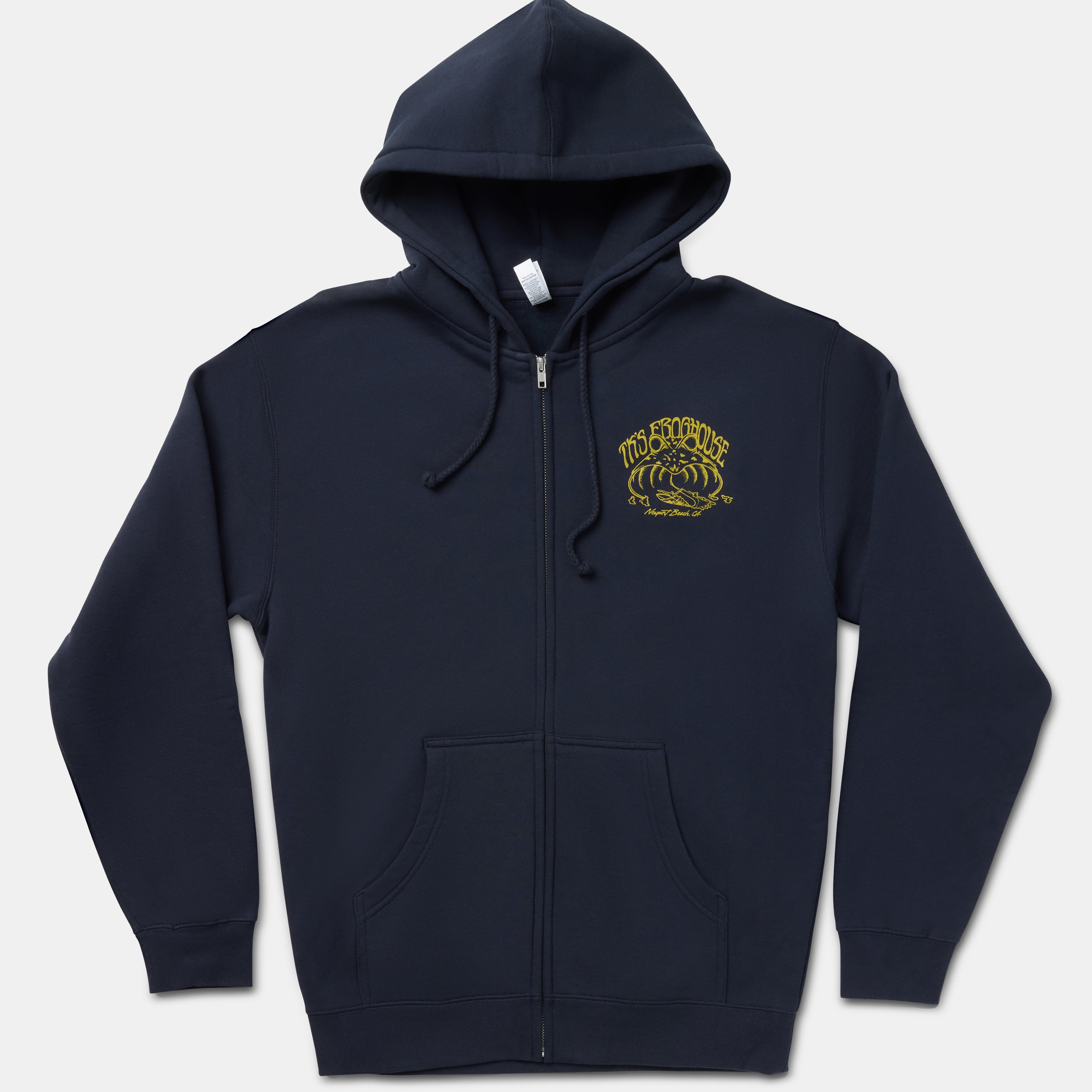 Hooded Zippered Sweatshirt