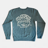 Pigment Dye Crew Neck Fleece