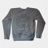 Pigment Dye Crew Neck Fleece