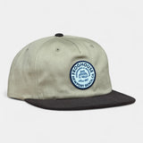 Pinch Front Unstructured Flat Bill Strapback