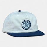 Pinch Front Unstructured Flat Bill Strapback