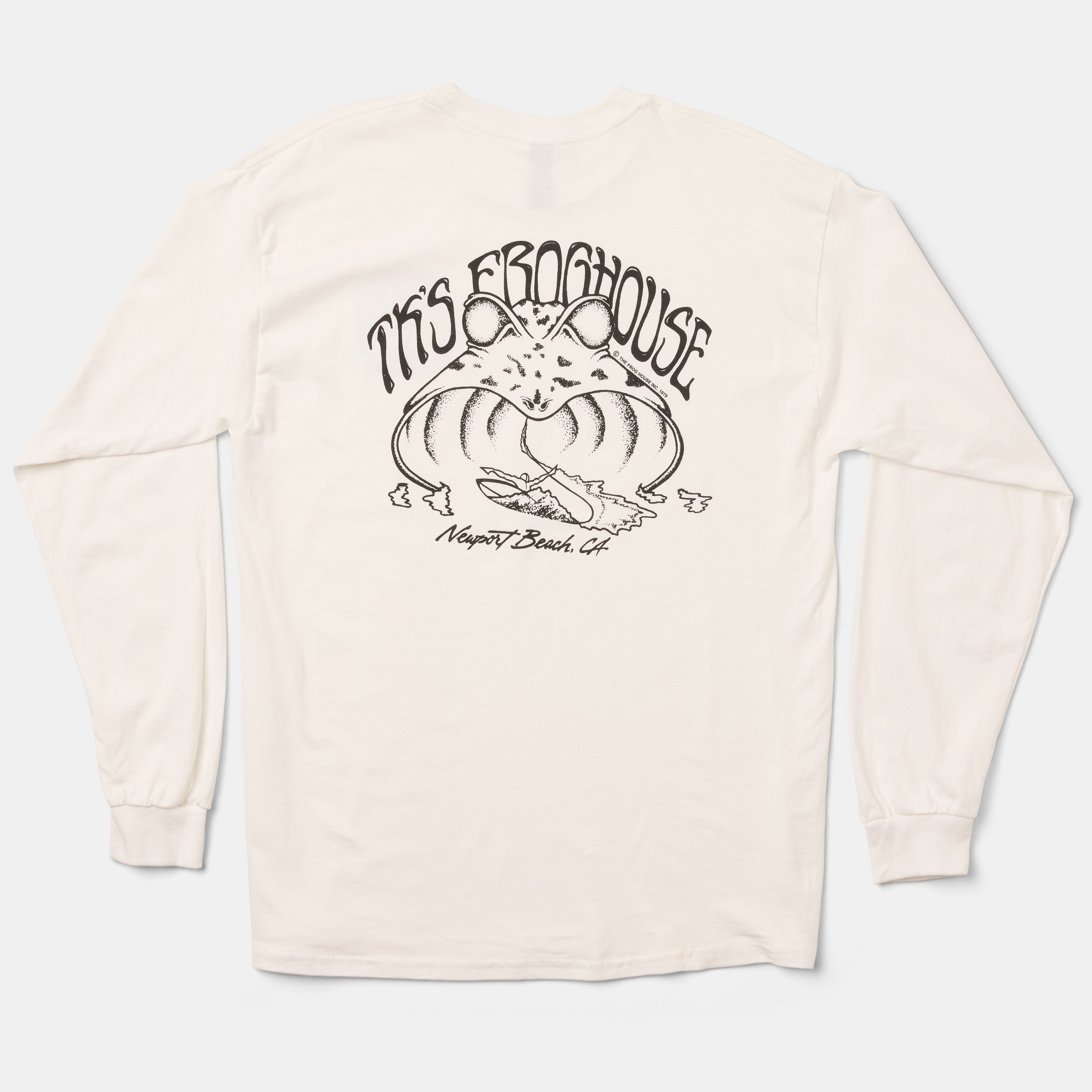 Long Sleeve Skeleton Frog Tee